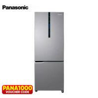 Panasonic 10.2 cu ft 2 Door Bottom Freezer Inverter Refrigerator NR-BV320XSPH