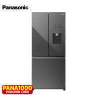 Panasonic 17.4 cu ft 3-door Refrigerator NR-CW530XMMP