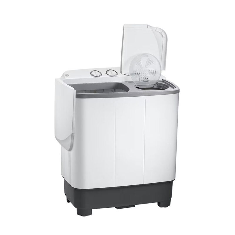 LG 7 kg Twin Tub Washing Machine, Semi Automatic with Soak Function P700N - Image 3