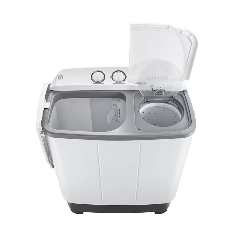 LG 7 kg Twin Tub Washing Machine, Semi Automatic with Soak Function P700N - Image 5