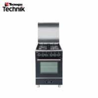Technogas 50 x 55cm Gas Cooking Range TFG5540CVMBC